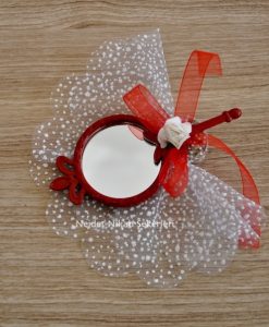Alternative view of Ns18028 Plastik Ayna Nikah Şekeri
