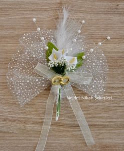 Alternative view of Ns18042 Çiçekli Nikah Şekeri