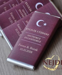 Ns18204 Evlilik Cüzdanı Çikolata