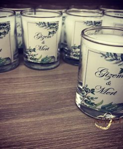 Ns18207 Shot Bardak Mum Nikah Şekeri - Görsel 4