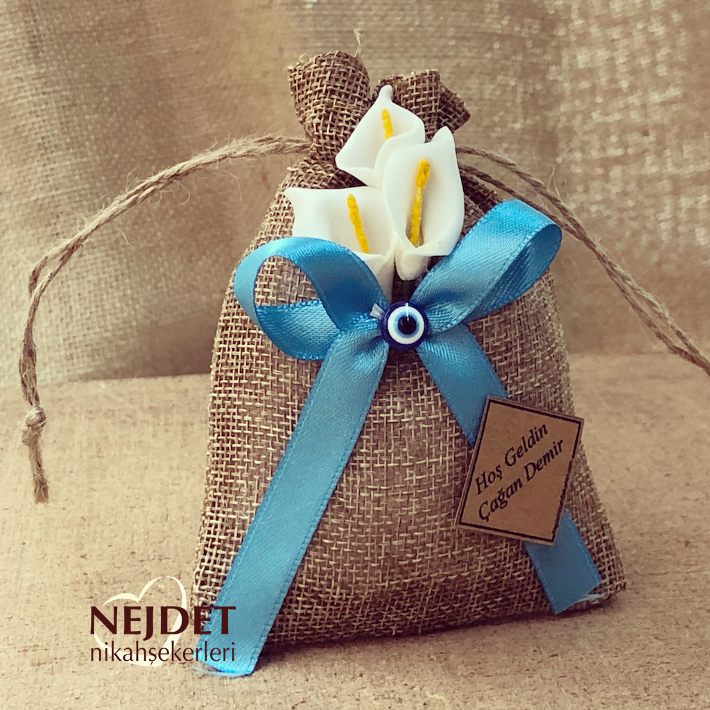 Çuval Kese Bebek - Nikah Şekeri - Görsel 2