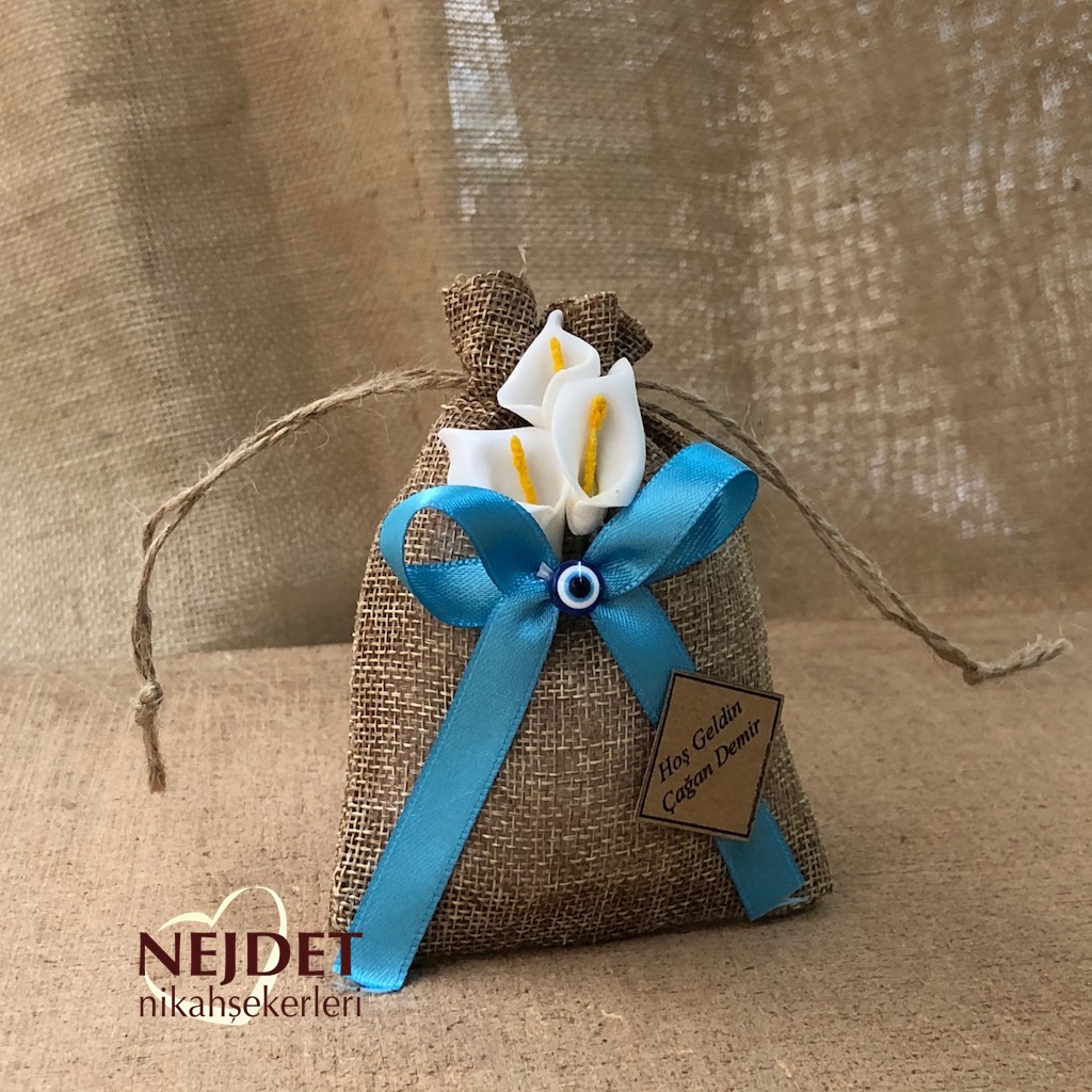 Çuval Kese Bebek - Nikah Şekeri - Görsel 3