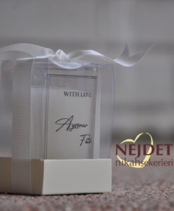 Cam Bardak Mum Nikah Şekeri