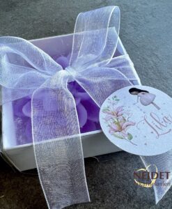 Nilüfer Çiçeği Mum Bebek Şekeri