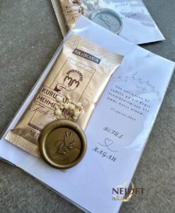 Türk Kahveli Nişan, Nikah, Kına Hediyelik Kart
